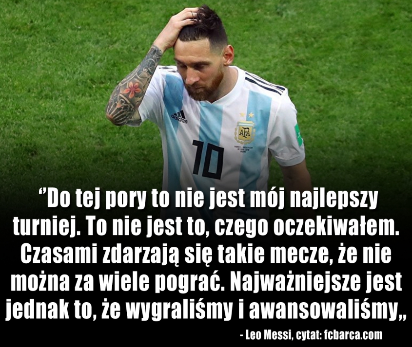 Messi OCENIŁ swoją formę na Copa America!